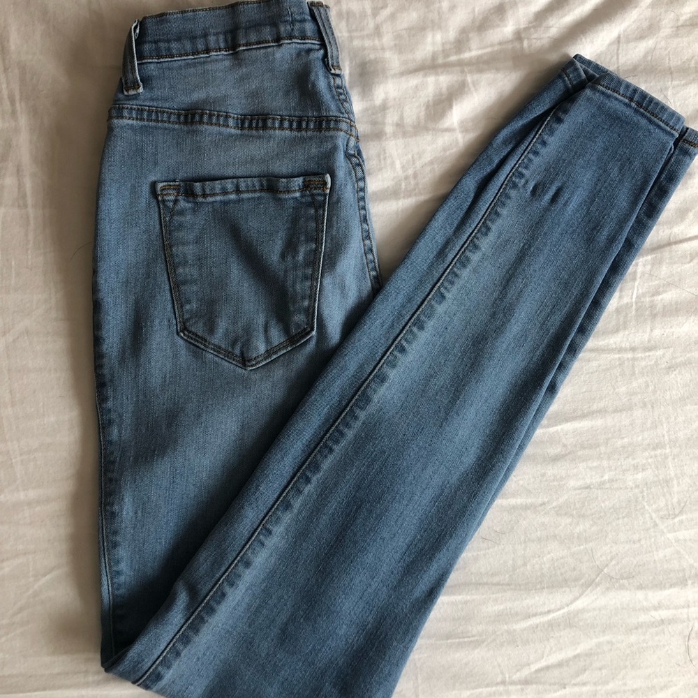 Fashion Nova High Rise Skinny Jeans